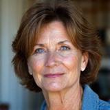 Ritratto di Anna, 48 anni, pensierosa ma calma