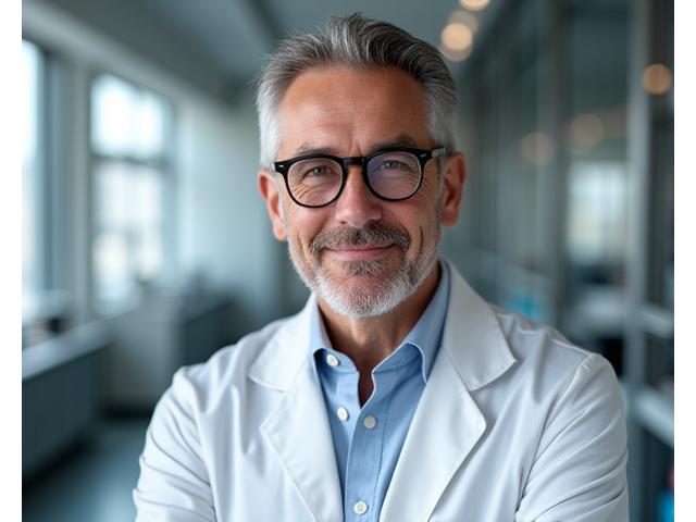 Ritratto del Prof. Giorgio Conti, medico ricercatore e esperto di longevità